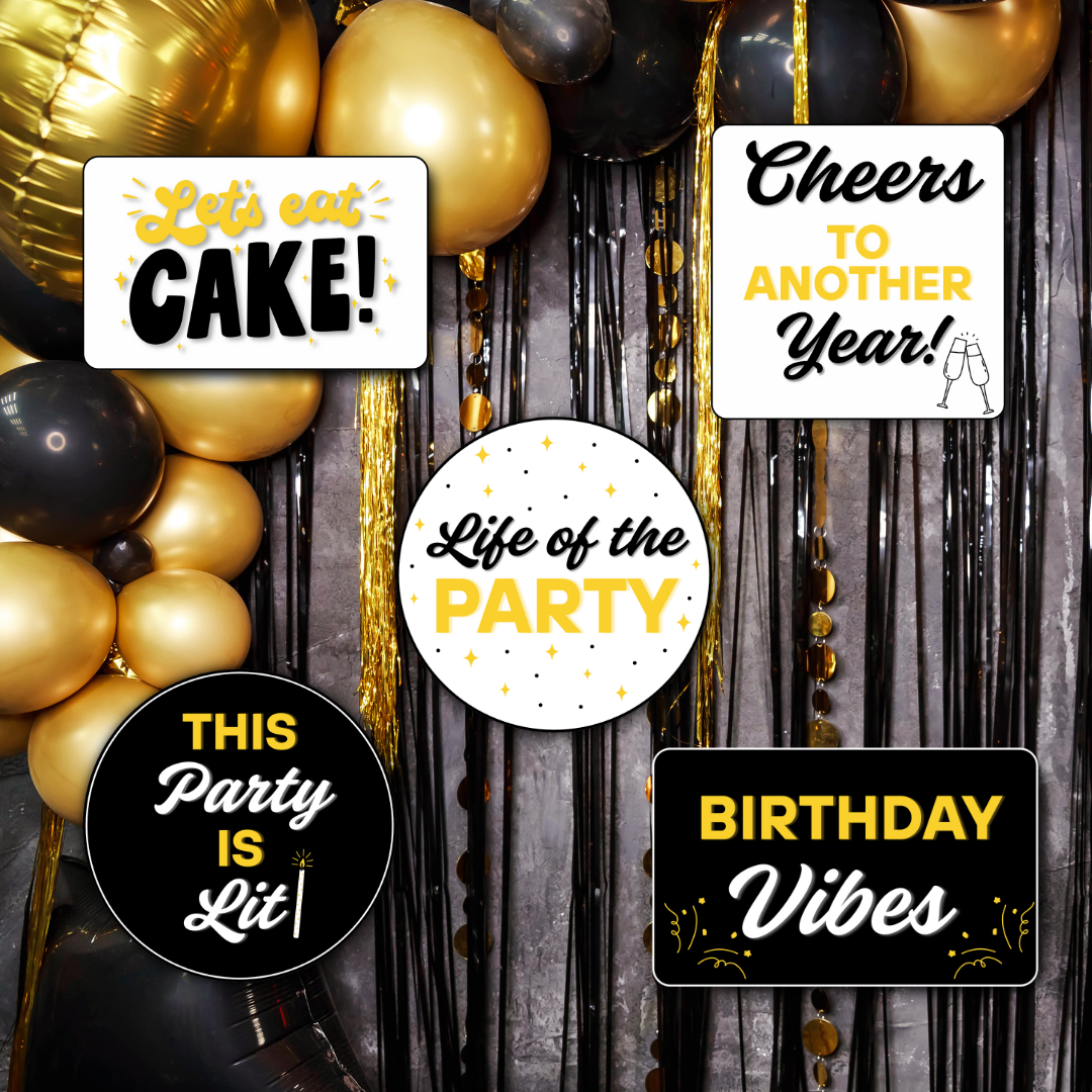 Birthday Prop Bundle 1