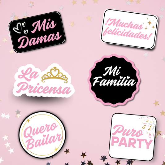 Quinceañera Prop Pack 2